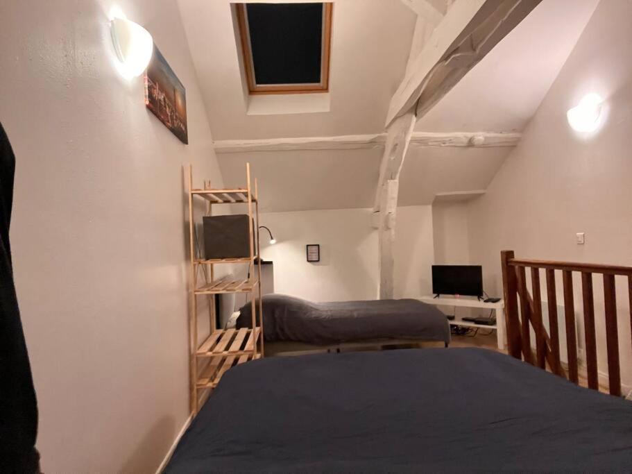 Studio Duplex Centre-Ville Au Calme Avec Parking Fontainebleau Eksteriør bilde